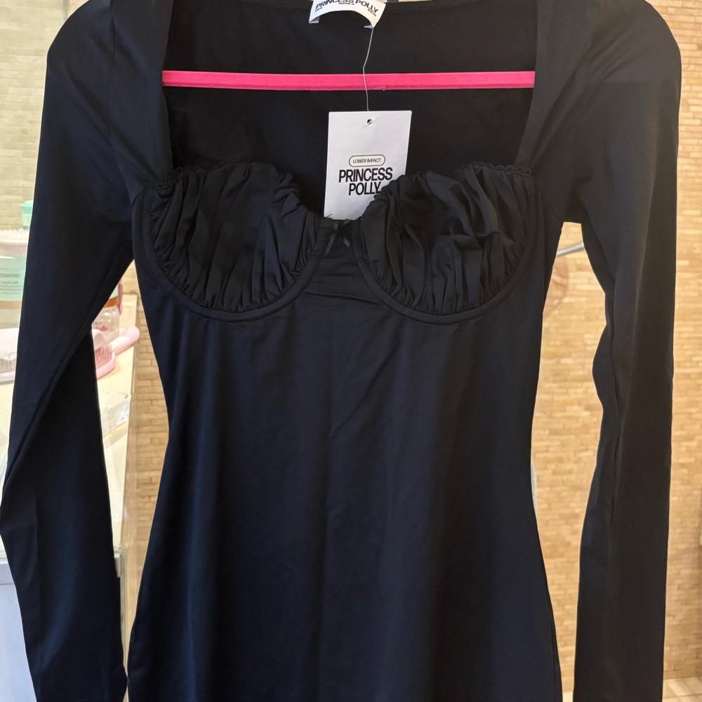 Princess Polly Black Mini Dress